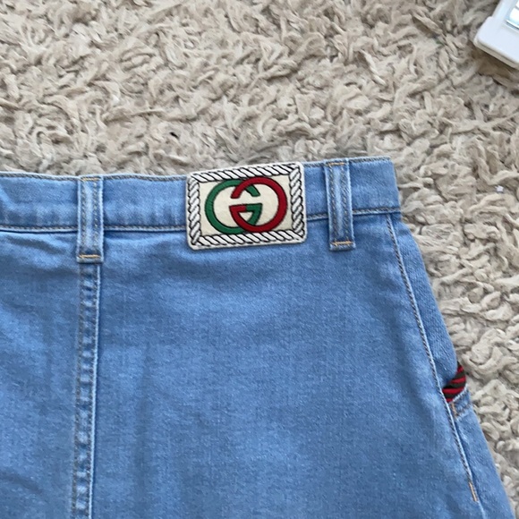 Gucci girls  denim skirt - Picture 6 of 11